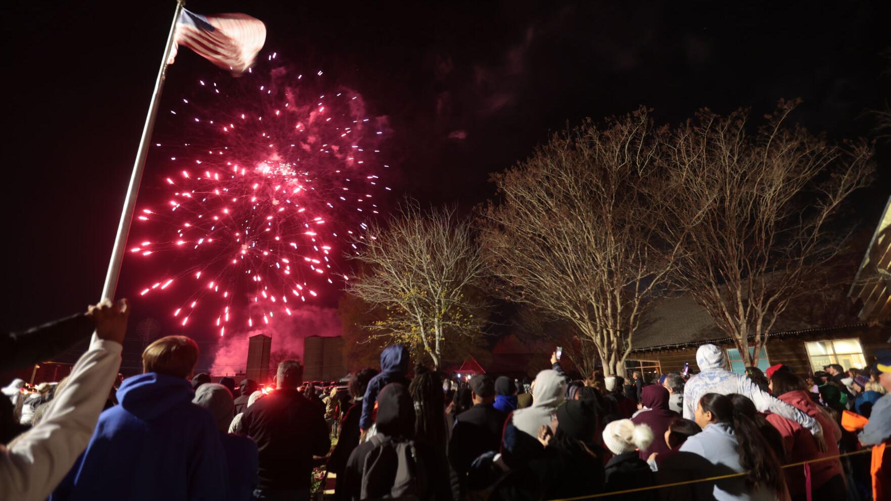 PHOTOS: Lighting of Ballard Park rings in Christmas season
